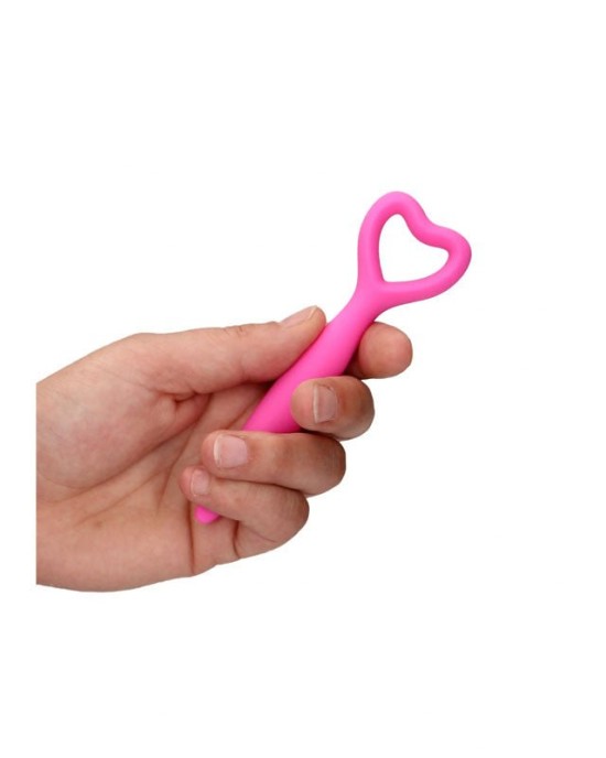 Ouch! Silicone Vaginal Dilator Set - Pink - Vibrating - Set of 5 Sizes