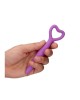 OUCH! Silicone Vaginal Dilator Set - Purple - Vibrating - Set of 5 Sizes