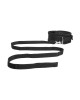 OUCH! Velvet & Velcro Adjustable Collar - Black