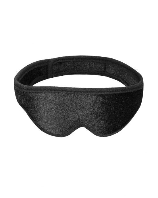 OUCH! Velvet & Velcro Adjustable Eye Mask