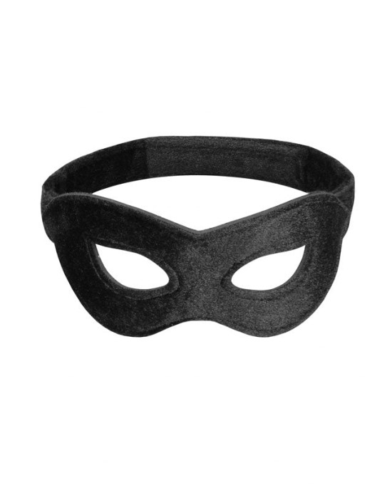 Ouch! Velvet & Velcro Adjustable Open Eye Mask