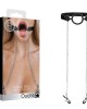 OUCH! O-Ring Gag With Nipple Clamps