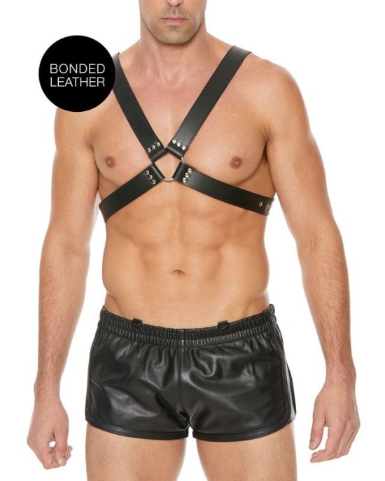 Ouch! Men's Large Buckle Harness