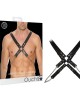 Ouch! Black Chain Men's Harness