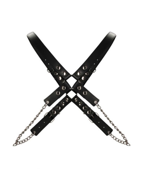 Ouch! Black Chain Men's Harness