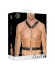 Ouch! Twisted Bit Black Leather Men's Harness