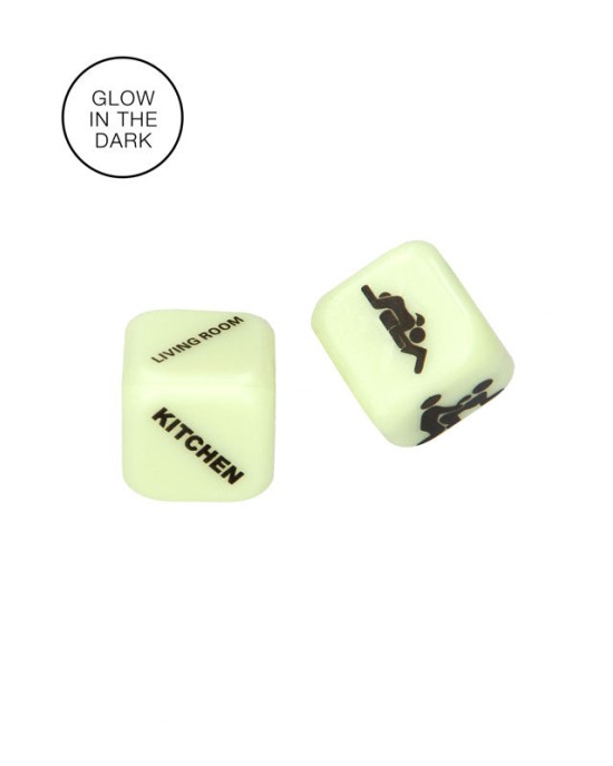 S-Line Light Up Your Sexy Night Dice - Glow in Dark