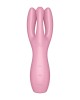 Satisfyer Threesome 3 - Pink - Triple Head Vibrating Stimulator