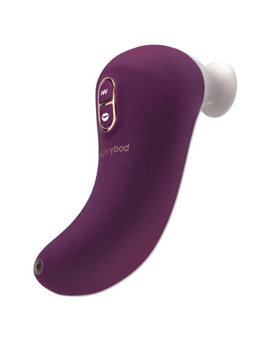 Bodywand Vibro Kiss - Purple - Stimulator with Suction & Vibration