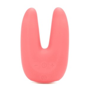 Secret Kisses Dual Motor Clitoral Vibrator - Coral