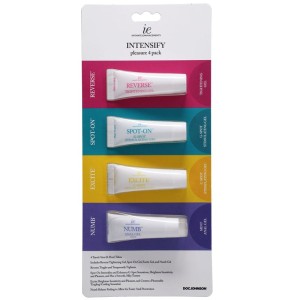 INTENSIFY Pleasure Gels - Mixed Enhancer Gels - 4-Pack