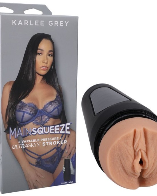 Main Squeeze - Karlee Grey - Flesh Vagina Stroker