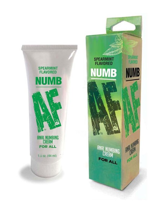 Numb AF - Mint Flavoured - Anal Numbing Cream - 44ml