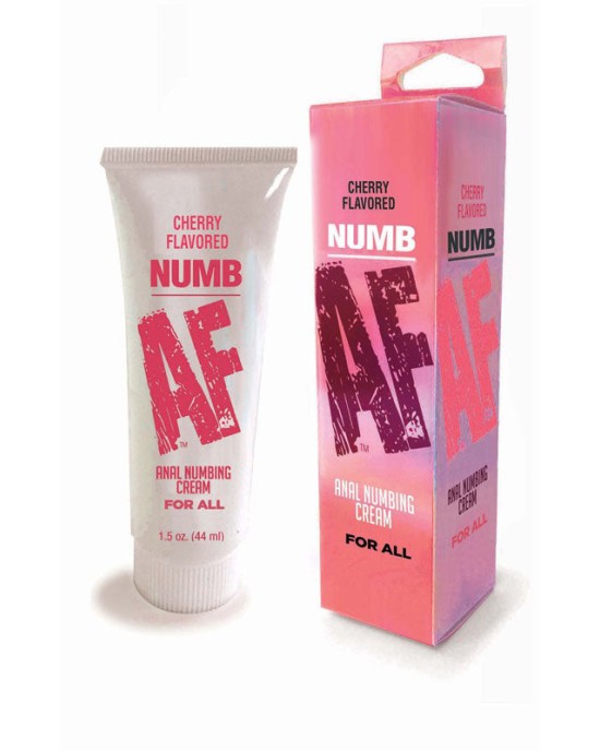 Numb AF - Cherry Flavoured - Anal Numbing Cream - 44ml