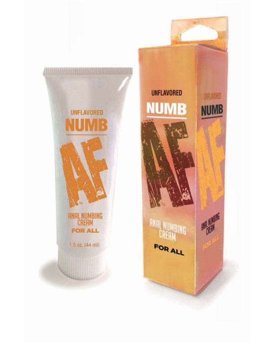 Numb AF - Unflavoured - Anal Numbing Cream - 44ml