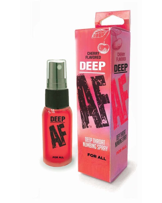 Deep AF - Cherry Flavoured - Deep Throat Spray