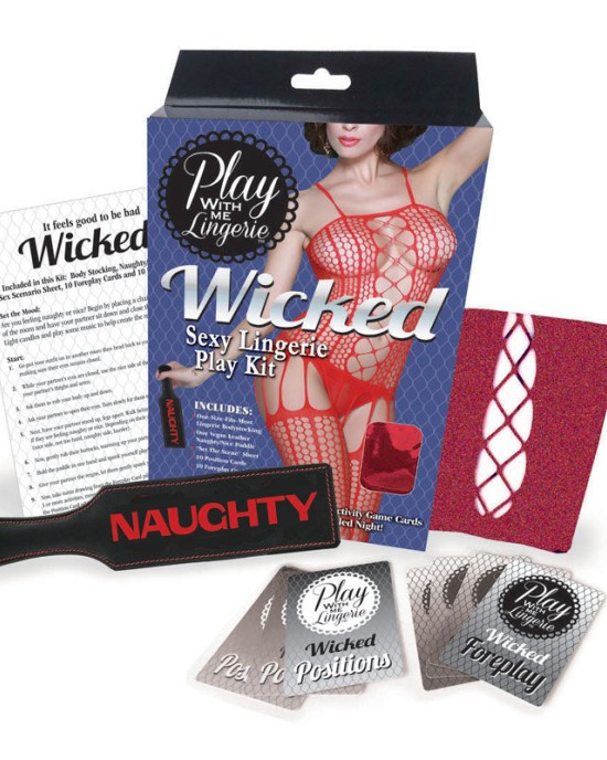 Play With Me - Wicked Lingerie Set