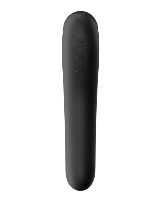 Satisfyer Dual Kiss - App Contolled - Clitoral Stimulator - Black