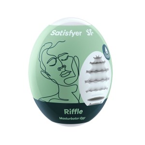 Satisfyer Masturbator Egg - Riffle