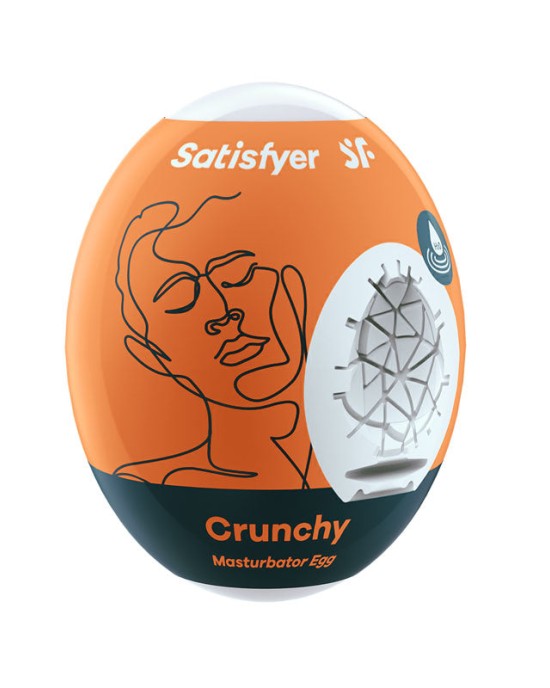 Satisfyer Masturbator Egg - Crunchy