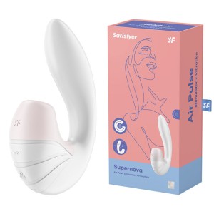 Satisfyer Supernova - Vibrator with Air Pulsation - White