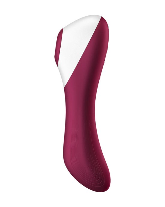 Satisfyer Dual Crush - Red Air Pulse Stimulator with Vibration