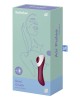 Satisfyer Dual Crush - Red Air Pulse Stimulator with Vibration