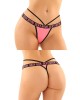 Vibes Sexy Bitch Brief & Thong - 2 Pack - S/M