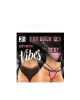 Vibes Sexy Bitch Brief & Thong - 2 Pack - S/M