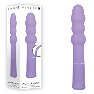 Gender X Bumpy Ride - Purple 17.4cm Vibrator