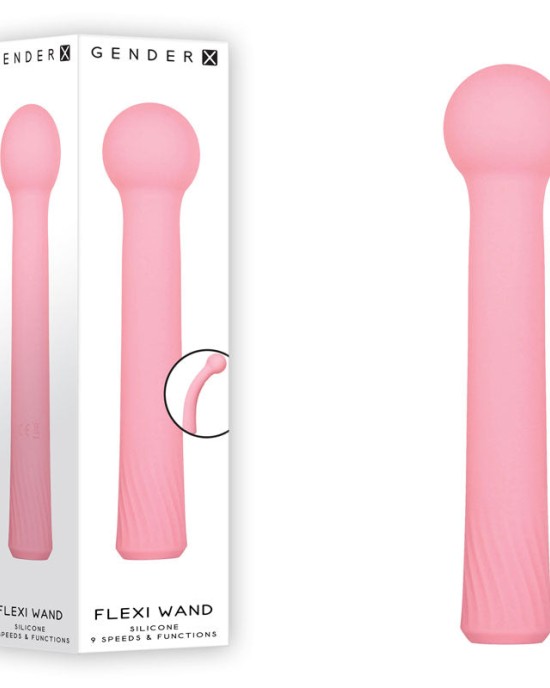 Gender X Flexi Wand - Pink 16.6 cm Vibrator