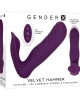 Gender X Velvet Hammer - Purple - Wearable Vibe with Remote