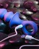 Gender X Ring Pop - Dark Blue Vibrating Anal Plug