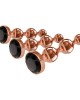 Gender X Gold Digger Set - Rose Gold Butt Plugs - Set of 3 Sizes