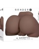 Gender X A Handful - Dark - Brown Male Masturbator