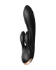 Satisfyer Double Flex App Rabbit Vibrator - Black