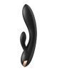 Satisfyer Double Flex App Rabbit Vibrator - Black