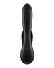 Satisfyer Double Flex App Rabbit Vibrator - Black