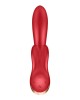 Satisfyer Double Flex App Rabbit Vibrator - Red