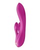 Satisfyer Double Flex App Rabbit Vibrator - Violet