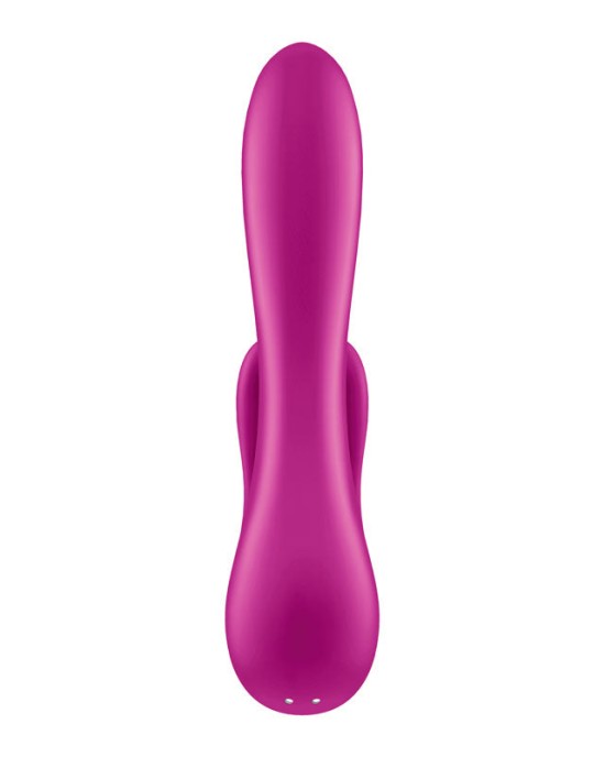 Satisfyer Double Flex App Rabbit Vibrator - Violet