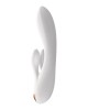 Satisfyer Double Flex App Rabbit Vibrator - White