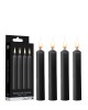 Ouch! Teasing Wax Black Drip Candles - 4 Pack