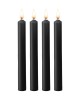 Ouch! Teasing Wax Large Black Drip Candles - 4 Pack