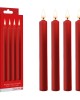 Ouch! Teasing Wax Large Red Drip Candles - 4 Pack