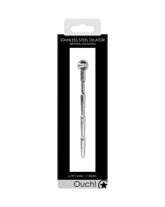 OUCH! Urethral Sounding - Stainless Steel 13.5cm Dilator