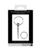 OUCH! Urethral Sounding - Stainless Steel 9.3cm Plug with Ring Pull