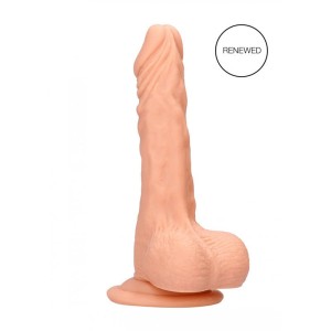 RealRock 7 Inch Flesh Realistic Dildo with Balls