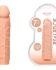 RealRock 7 Inch Realistic Penis Extender - Flesh