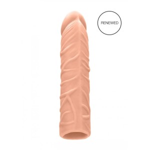 RealRock 7 Inch Realistic Penis Extender - Flesh